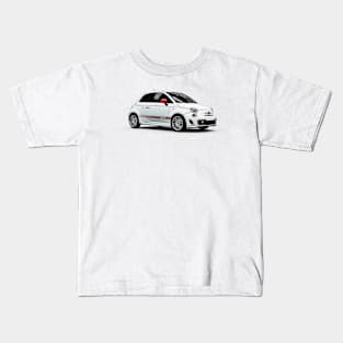 Abarth 500 Cartoon Kids T-Shirt